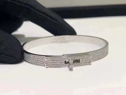 [Stars Jewelry]HM KELLY BRACELET IN SILVER AND FULL PAVE DIAMOND