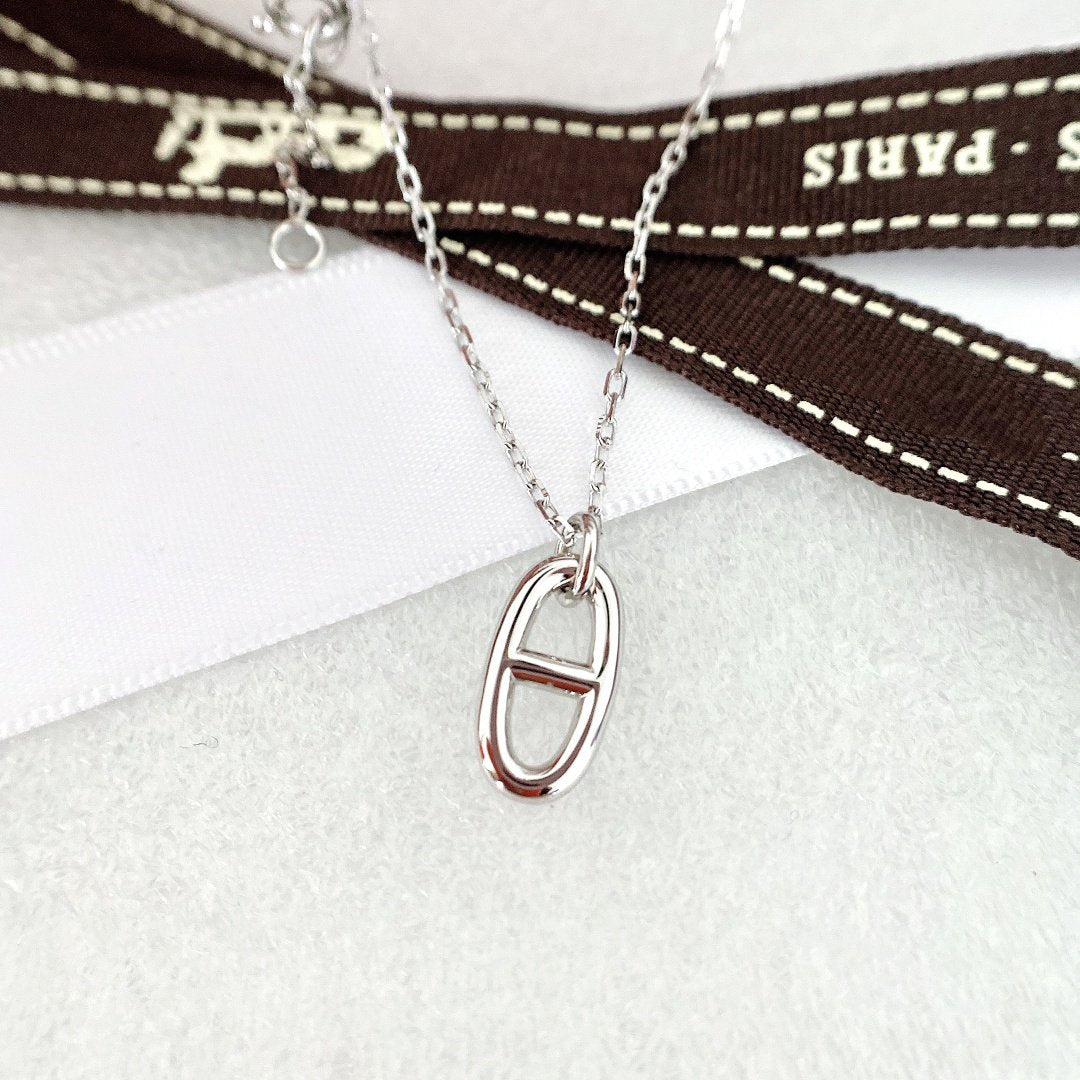 [Stars Jewelry]HM PIG NOSE NECKLACE
