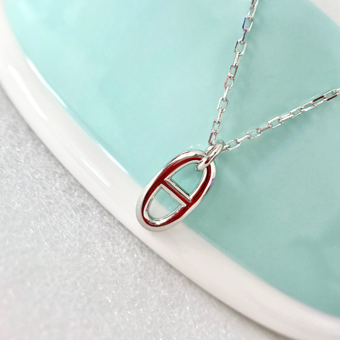 [Stars Jewelry]HM PIG NOSE NECKLACE