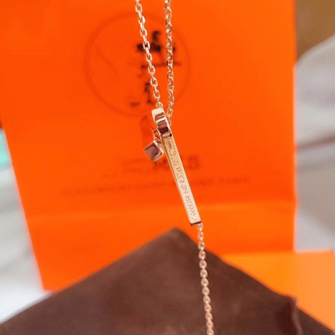 [Stars Jewelry]HM NECKLACE PLATINUM ROSE GOLD DIAMOND