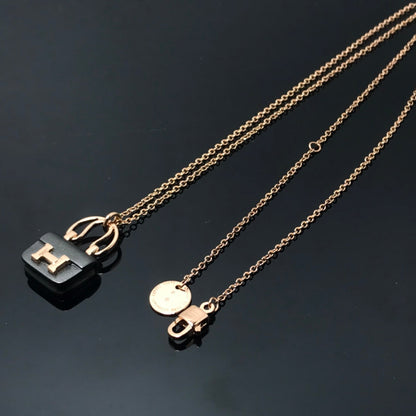 [Stars Jewelry]WOMEN'S HM AMULETTES CONSTANCE PENDANT NECKLACE