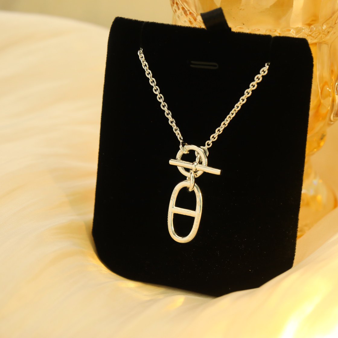 [Stars Jewelry]HM CHAINE D'ANCRE PENDANT NECKLACE STERLING SILVER