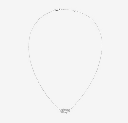 [Stars Jewelry]FORCE 10 DIAMOND SILVER NECKLACE MINI MODEL