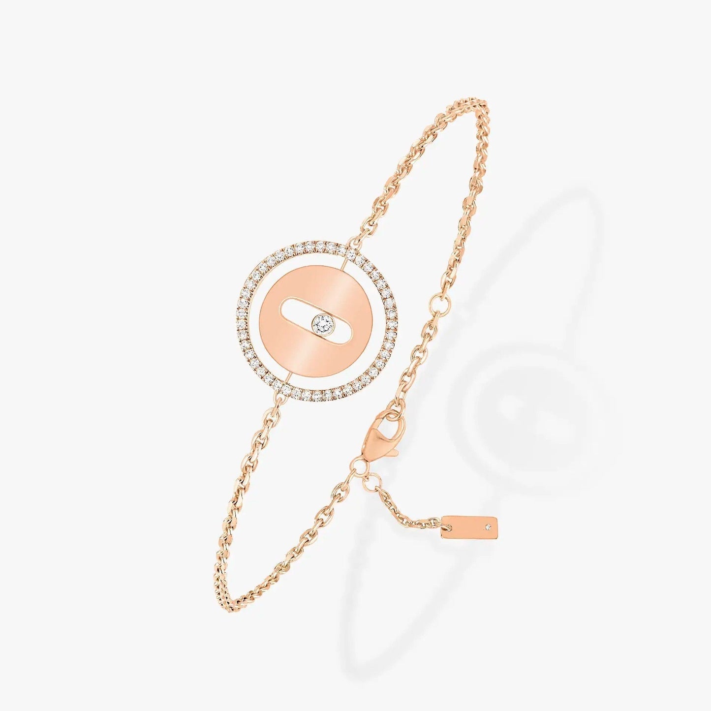 [Stars Jewelry]LUCKY MOVE PAVED DIAMOND BRACELET