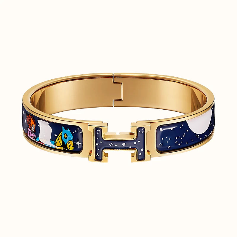 [Stars Jewelry]H STAR AND MOON BRACELET 12MM