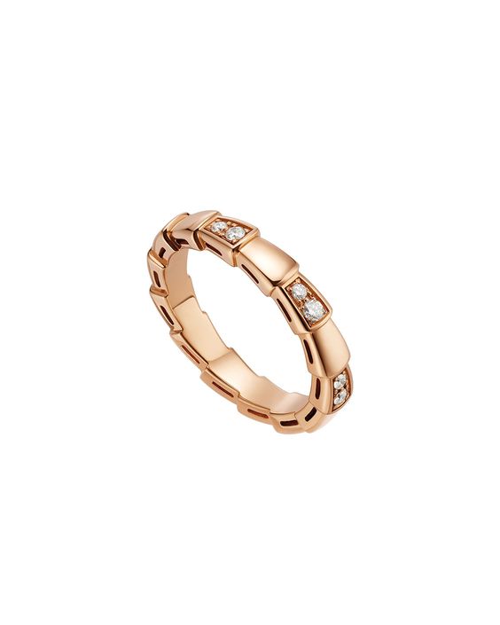 [Stars Jewelry]SERPENTI RING PINK GOLD  3MM