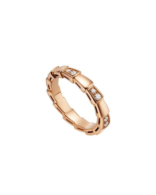 [Stars Jewelry]SERPENTI RING PINK GOLD  3MM