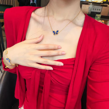 [Stars Jewelry] 2026 NEW LUCKY BUTTERFLY 1 MOTIFS NECKLACE