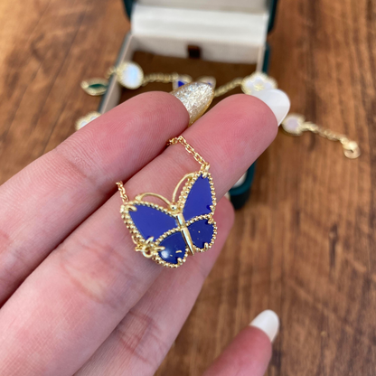 [Stars Jewelry] 2026 NEW LUCKY BUTTERFLY 1 MOTIFS NECKLACE