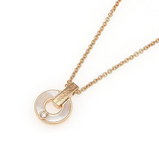 [Stars Jewelry]GARI NECKLACE PINK GOLD MOP