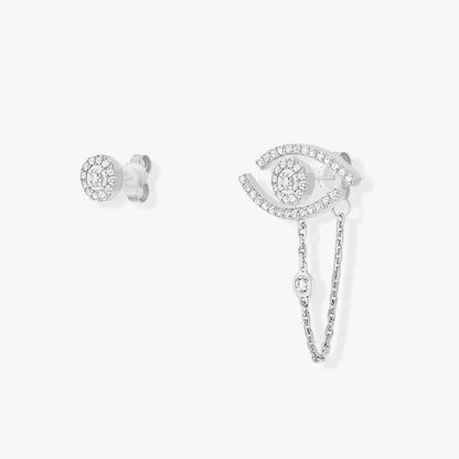 [Stars Jewelry]Lucky Eye Diamond Earrings