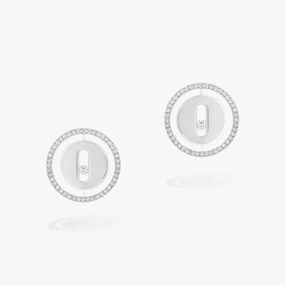 [Stars Jewelry]Lucky Move Diamond Earrings