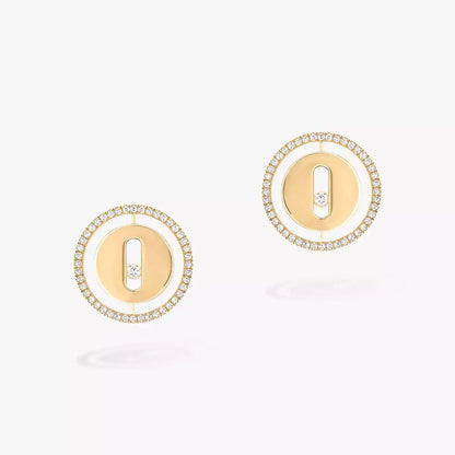 [Stars Jewelry]Lucky Move Diamond Earrings