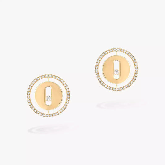 [Stars Jewelry]Lucky Move Diamond Earrings
