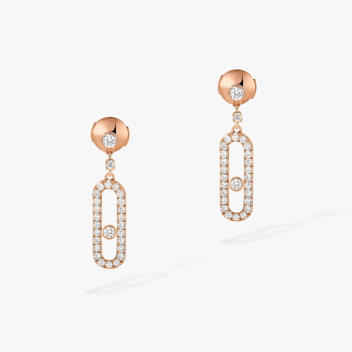 [Stars Jewelry]DORMEUSES MOVE UNO DIAMOND EARRINGS