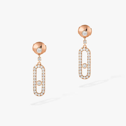 [Stars Jewelry]DORMEUSES MOVE UNO DIAMOND EARRINGS