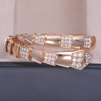 [Stars Jewelry]SERPENTI BRACELET PINK GOLD DIAMOND