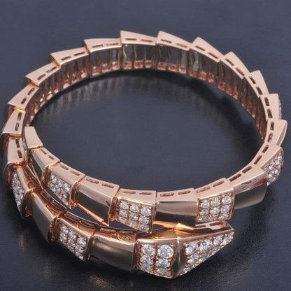 [Stars Jewelry]SERPENTI BRACELET PINK GOLD DIAMOND