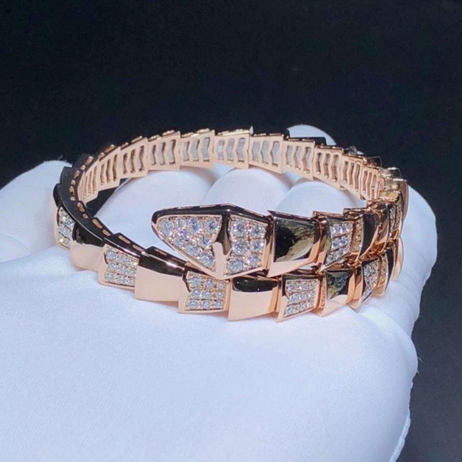 [Stars Jewelry]SERPENTI BRACELET PINK GOLD DIAMOND