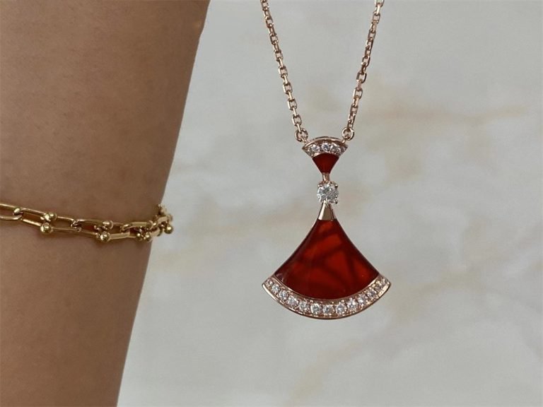 [Stars Jewelry]DREAM NECKLACE CARNELIAN DIAMOND