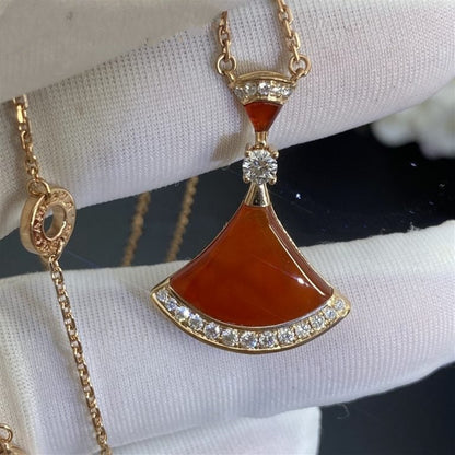 [Stars Jewelry]DREAM NECKLACE CARNELIAN DIAMOND