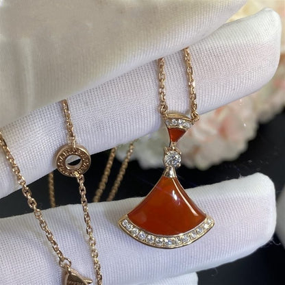 [Stars Jewelry]DREAM NECKLACE CARNELIAN DIAMOND