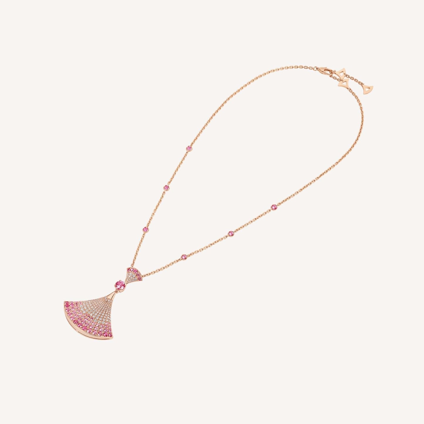 [Stars Jewelry]DREAM NECKLACK DIAMOND PINK GOLD