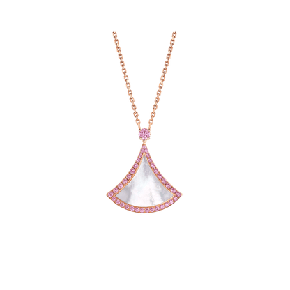 [Stars Jewelry]DREAM NECKLACE MOP DIAMOND PINK