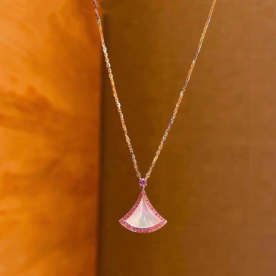 [Stars Jewelry]DREAM NECKLACE MOP DIAMOND PINK