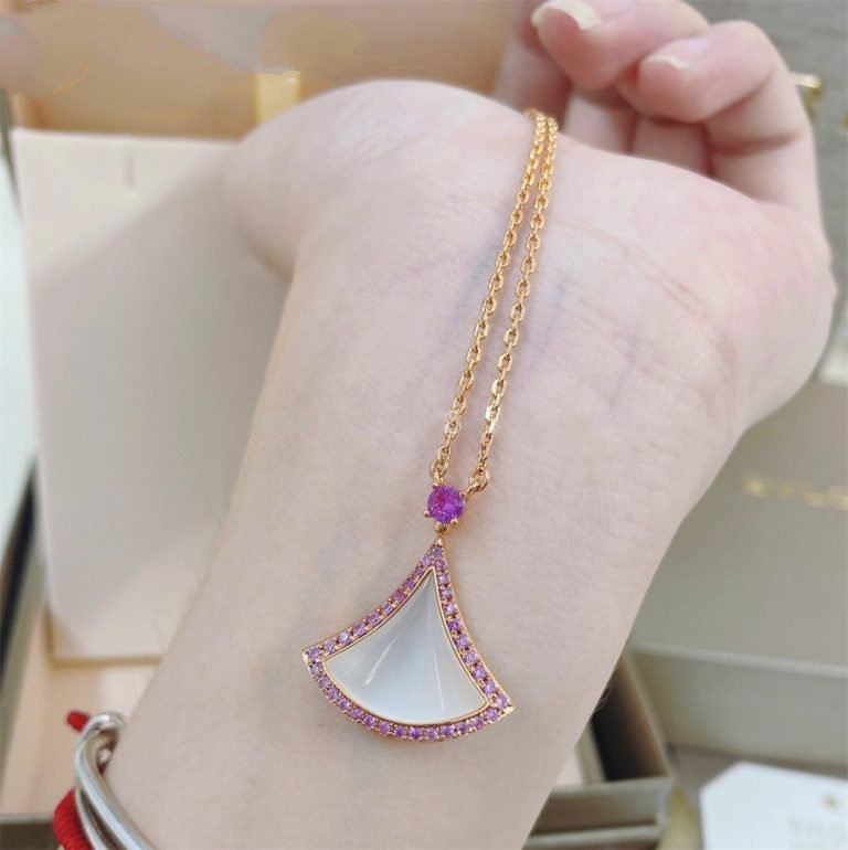 [Stars Jewelry]DREAM NECKLACE MOP DIAMOND PINK
