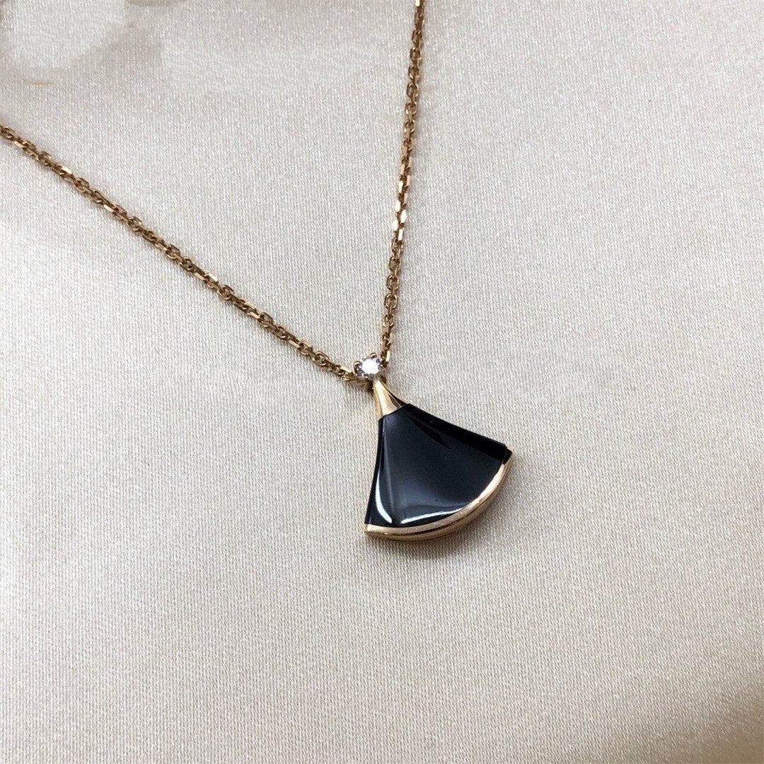 [Stars Jewelry]DREAM NECKLACE ONYX 1 DIAMOND