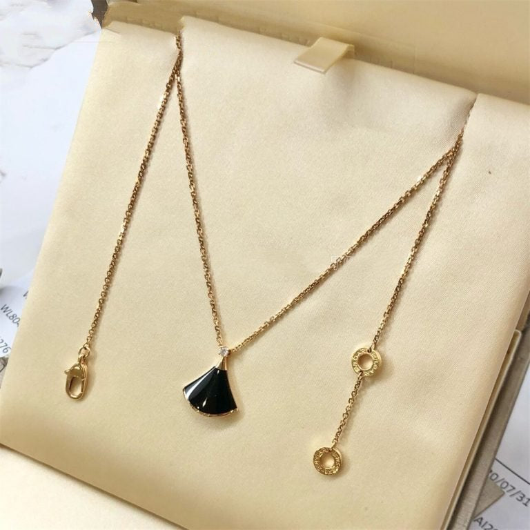[Stars Jewelry]DREAM NECKLACE ONYX 1 DIAMOND