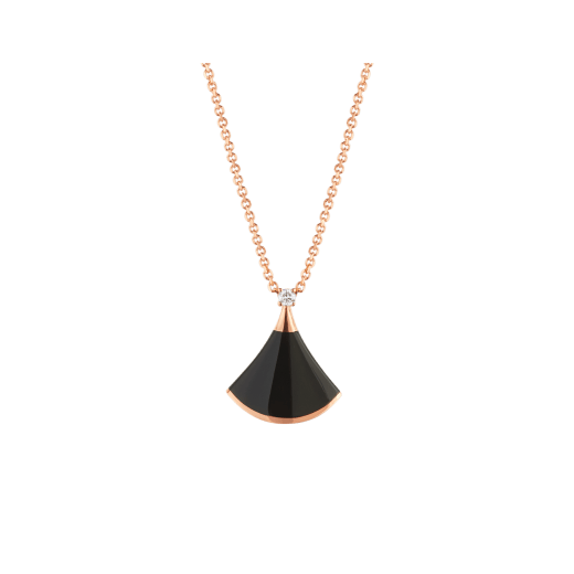 [Stars Jewelry]DREAM NECKLACE ONYX 1 DIAMOND