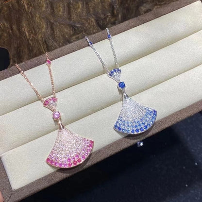 [Stars Jewelry]DREAM NECKLACK DIAMOND PINK GOLD