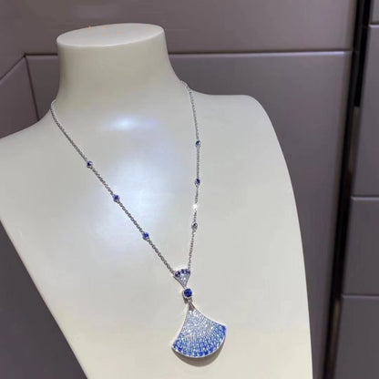 [Stars Jewelry]DREAM NECKLACE AGATE SILVER DIAMOND