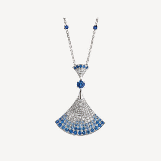 [Stars Jewelry]DREAM NECKLACE AGATE SILVER DIAMOND