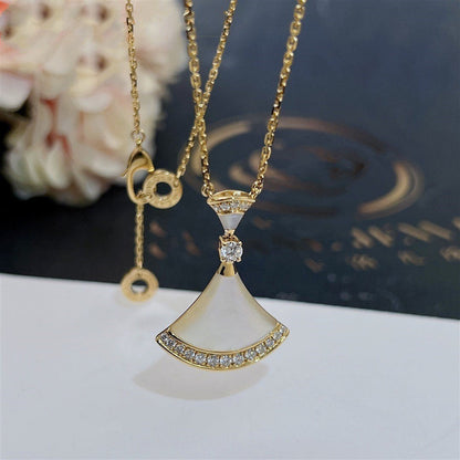[Stars Jewelry]DREAM NECKLACE MOP GOLD DIAMOND