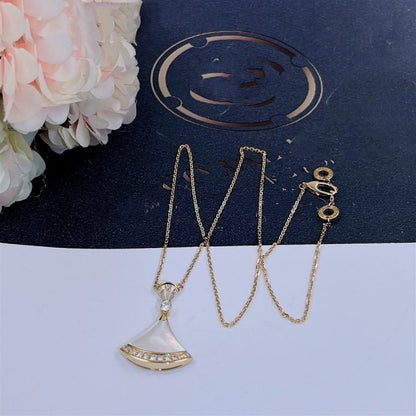 [Stars Jewelry]DREAM NECKLACE MOP GOLD DIAMOND