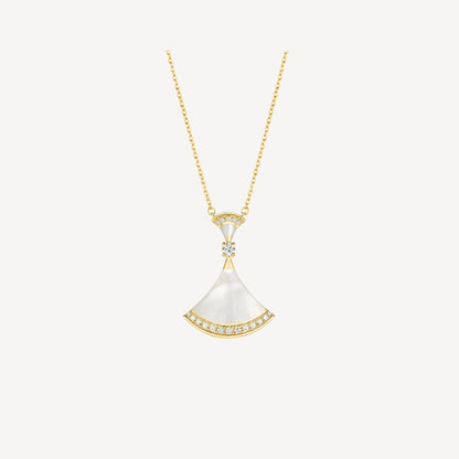 [Stars Jewelry]DREAM NECKLACE MOP GOLD DIAMOND