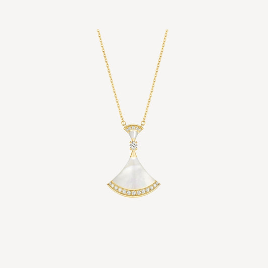[Stars Jewelry]DREAM NECKLACE MOP GOLD DIAMOND
