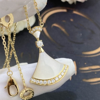 [Stars Jewelry]DREAM NECKLACE MOP GOLD DIAMOND