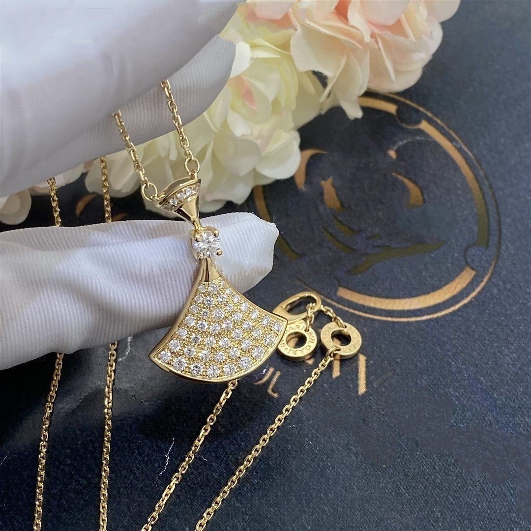 [Stars Jewelry]DREAM NECKLACE GOLD FULL DIAMOND