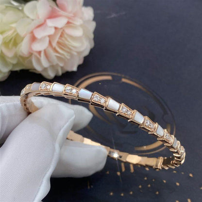 [Stars Jewelry]SERPENTI BRACELET PINK GOLD MOP DIAMOND