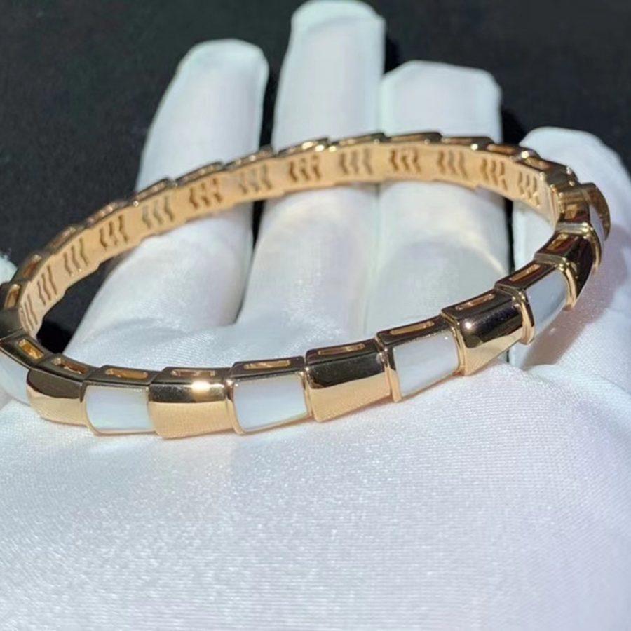 [Stars Jewelry]SERPENTI BRACELET PINK GOLD MOP