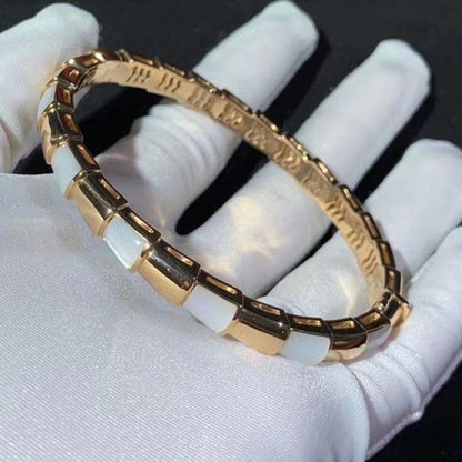 [Stars Jewelry]SERPENTI BRACELET PINK GOLD MOP
