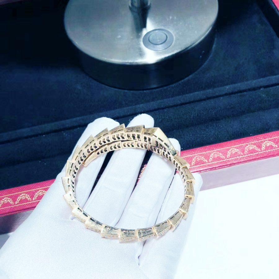 [Stars Jewelry]SERPENTI BRACELET 8MM PINK GOLD DIAMOND