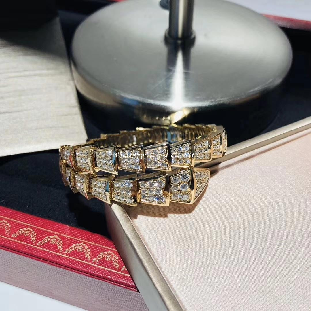 [Stars Jewelry]SERPENTI BRACELET 8MM GOLD DIAMOND