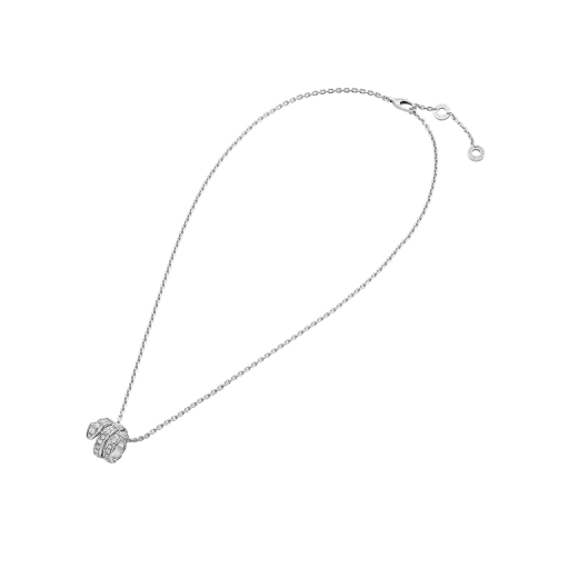 [Stars Jewelry]SERPENTI  NECKLACE DOUBLE RING DIAMOND