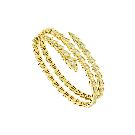 [Stars Jewelry]SERPENTI BRACELET GOLD DIAMOND DOUBLE ROW