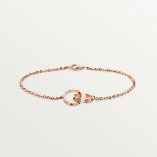 [Stars Jewelry]LOVE BRACELET DOUBLE RING